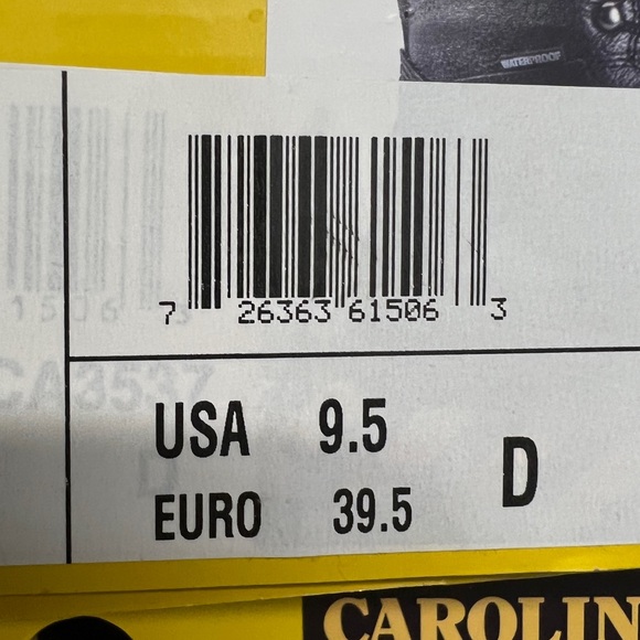 CAROLINA Mens Circuit 6” Composite Toe Leather Work Boot CA3537 Black - Picture 10 of 12